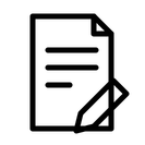 Sales assistance and scribe icon
